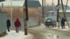 Kazakhstan - The street in Nurshashkan neighborhood, former village Kolkhozshy. Almaty, 09Jan2019.